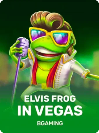 Elvis Frog in Vegas